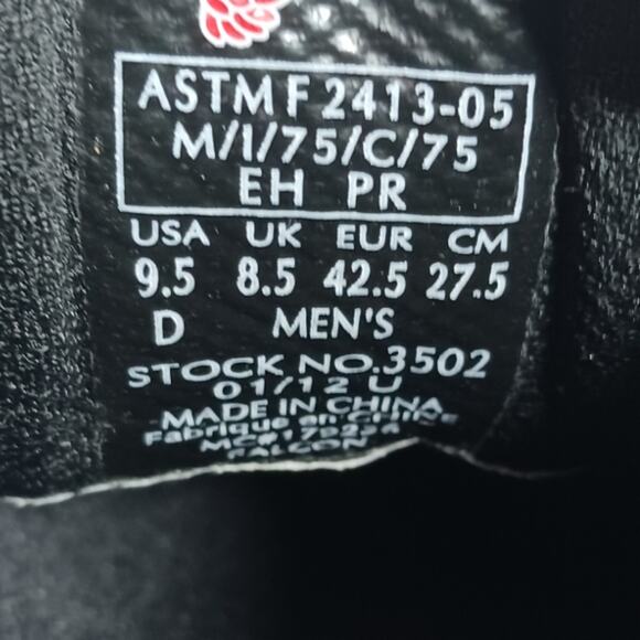 FS2206 EUC Red Wing Boots size 9.5D - Picture 10 of 12